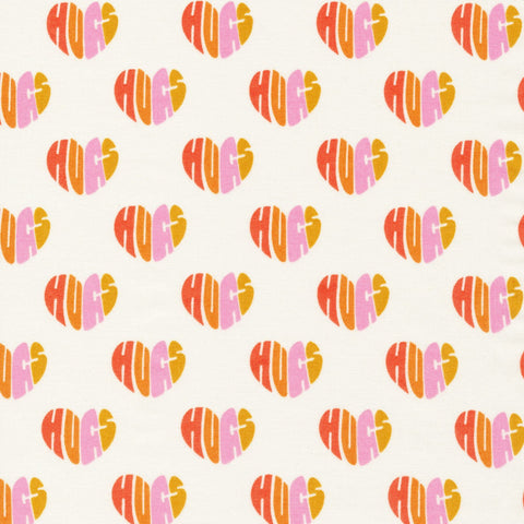 Organic Toddler Pillow Case - Hugs