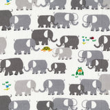 Organic Toddler Pillow Case, Organic Toddler Pillow Cover - Elephants