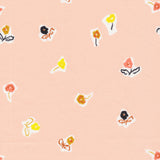 Organic Toddler Pillow Case, Organic Toddler Pillow Cover - Prettiest Flowers