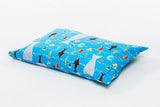 Organic Toddler Pillow Case, Organic Toddler Pillow Cover - Ocean Life