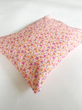 Organic Toddler Pillow Case - Pink Birds