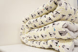 Organic Play Mat, Organic Toddler Comforter - Sheep