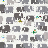 Organic Toddler Pillow Case - Elephants