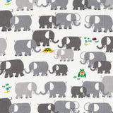 Organic Nap Mat - Elephants