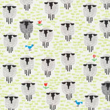 Organic Cotton Baby Toddler Blanket Sheep