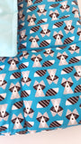 Organic Play Mat, Organic Toddler Comforter - Raccoon