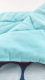 Organic Baby Playmat, Organic Toddler Comforter Blue 